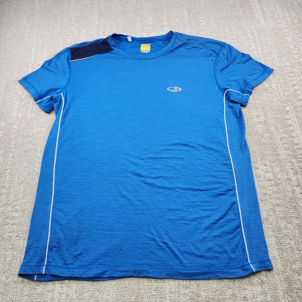 Icebreaker GT Shirt Men Medium 100% Merino Wool 150 Ultralite Baselayer Gorpcore